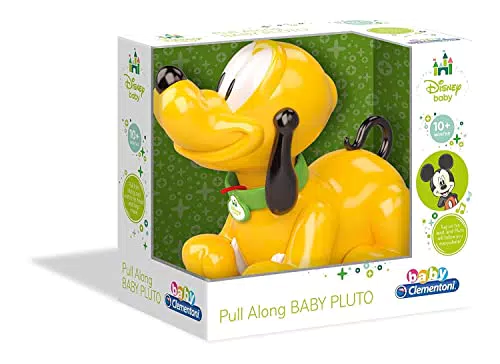 Clementoni Baby Pluto Juega Contigo - Juguete para bebés de Disney a partir de 18 meses
