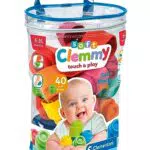 Clementoni Soft Clemmy 17878 - Bloques de Construcción Lavables para Bebés