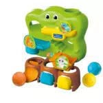 Clementoni - Árbol de las Bolas Ocultas, Juego Educativo para Bebés a Partir de 12 Meses