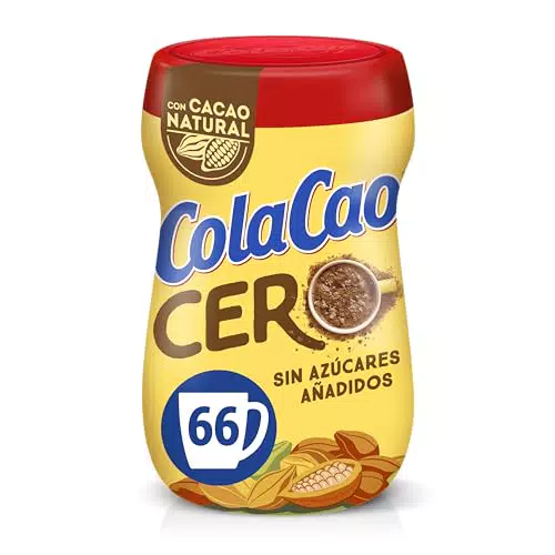 ColaCao Original Cacao Soluble Natural 0% Azúcares Añadidos Sin Aditivos