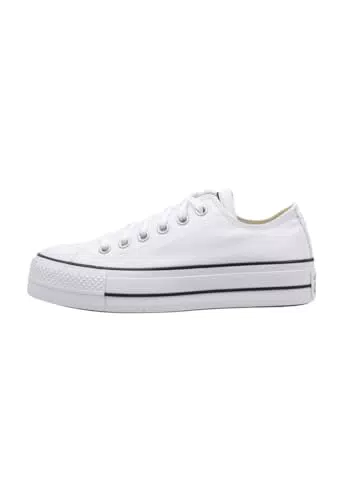 Converse 560251C Sneakers Bajas de Mujer con Plataforma y Lazos