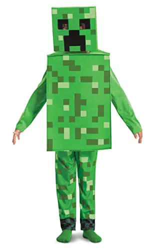 Minecraft Disfraz para Niños Creeper
