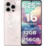 DOOGEE Note 58 Pro - Smartphone Libre Android 16GB+256GB, Octa Core, 6.75 HD+