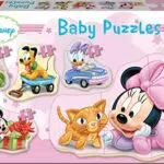 Educa Puzzles Progresivos Baby Minnie Mouse - Juego Educativo para Niños