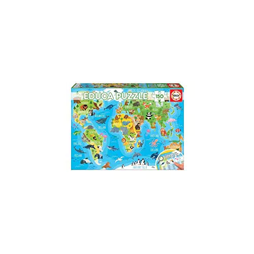Educa Mapa Europa Puzzle Modelo 18607 - Diversión y Aprendizaje para Niños