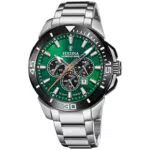 Festina Reloj Cronógrafo F20641/A para Hombre, Caja y Correa de Acero Inoxidable