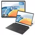 FUNYET Laptop 2 en 1 de 14 con Windows 11, procesador N100, 16 GB RAM, 512 GB SSD