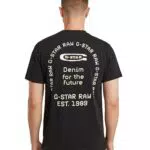 G-STAR Back Graphic R T Camiseta para Hombre