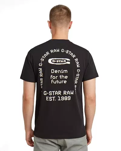 G-STAR Back Graphic R T Camiseta para Hombre