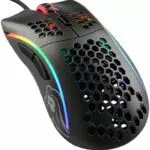 Glorious Gaming Model D Ratón gaming con cable, RGB, ergonómico, sensor Pixart 3360