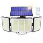 Haokiang Focos Solares LED Exteriores con Sensor de Movimiento IP65 2000LM