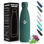 HoneyHolly Botella de Agua Reutilizable Sin BPA, Acero Inoxidable, A Prueba de Fugas
