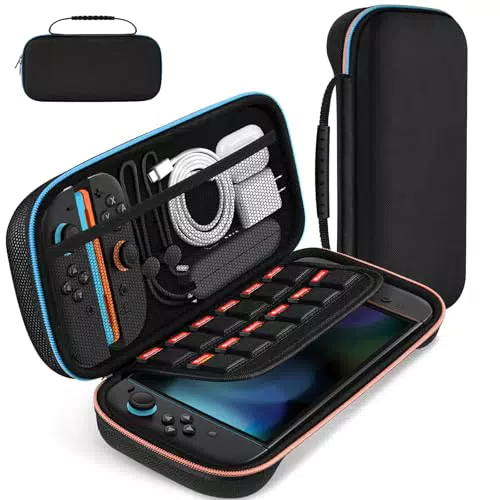 ivoler Funda para Nintendo Switch 2, Estuche de Transporte y Protección