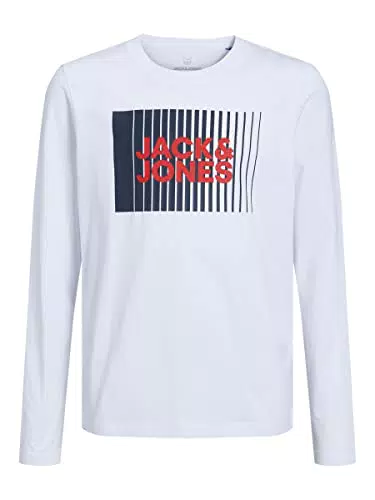 Jack & Jones Camiseta Infantil con Logotipo Original
