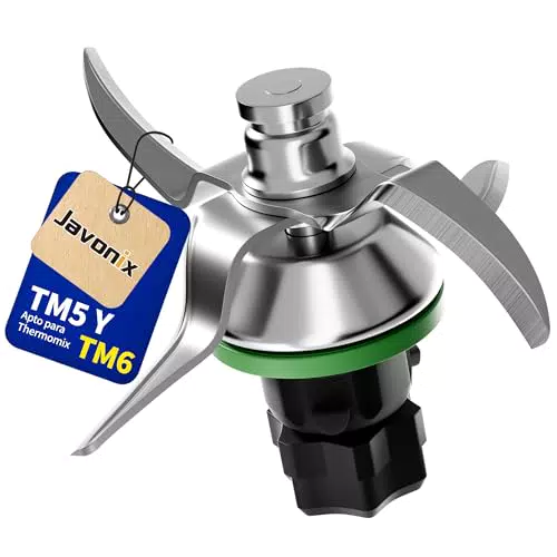 Javonix Cuchillas SUS304 para Bimby TM5 y TM6 - Repuestos y Accesorios Robustas