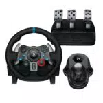 Logitech G29 SE Driving Force - Volante de carreras con pedales y palanca de cambio