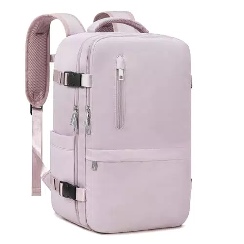 Mochila Cabina Ryanair 40x20x25cm con Orificio de Carga y Bolsillo Antirrobo