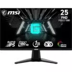 MSI G255F Monitor Gaming 24.5 FHD 180Hz 1ms Adaptive-Sync DisplayPort HDMI