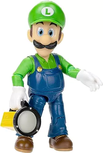 Nintendo Super Mario - Figura Articulada de Mario Bros para Niños 3 Años +