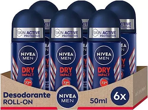 NIVEA MEN Dry Impact Spray desodorante antitranspirante 200 ml