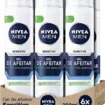 NIVEA MEN Gel de Afeitar Sensitive con tecnología Ultra Glide para piel sensible