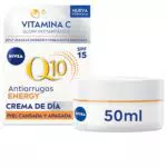 NIVEA Q10 Crema de Día Iluminadora SPF15 con Vitamina C y Guaraná