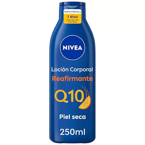 NIVEA Q10 Body Milk Reafirmante: Crema Hidratante con Colágeno y Vitamina C