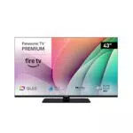 Panasonic TV 4K Ultra HD QLED Smart, Modelo 43W80AEZ, con Dolby Vision y Fire TV