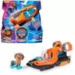 Patrulla Canina - LA SUPERPELÍCULA - Figuras DE ACCIÓN Y Coches Juguetes LA Patrulla Canina - Figura Chase Patrulla Canina y Coche de Juguetes con Luces y Sonidos - 6067507 - Juguetes Niños 3 Años +