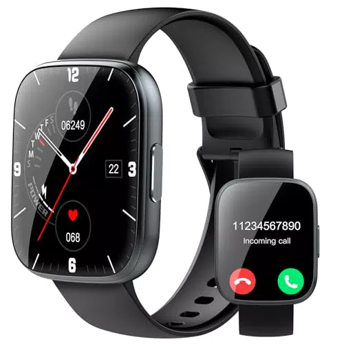 Smartwatch 2025 IP68 con Llamada Bluetooth y Monitor de Sueño y Ritmo Cardíaco