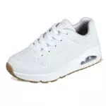 Skechers Uno Stand On Air, Zapatillas Niños, White Synthetic Trim