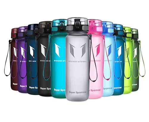 Super Sparrow Botella de Agua Deportiva Sin BPA - Modelo 500ml