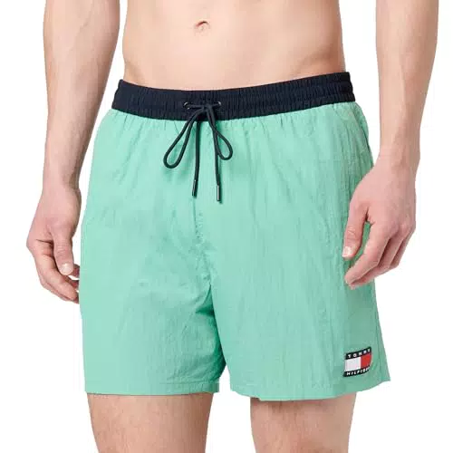 Tommy Hilfiger Bañador Hombre Medium Drawstring con Cintura Ajustable