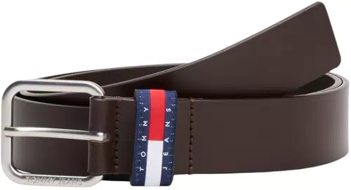 Tommy Jeans Cinturón Hombre Ryan de piel 3,5 cm