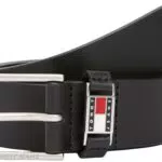 Tommy Jeans Cinturón Hombre Scanton 3,5 cm con hebilla de espiga