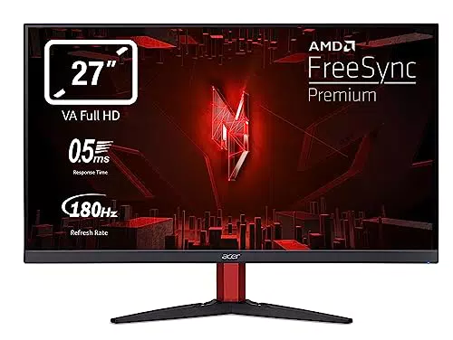 Acer Nitro KG272Ebmiifx Monitor Gaming 27" Full HD 100Hz 1ms AMD FreeSync