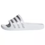 adidas Adilette Aqua, Slides Unisex niños, Negro Blanco