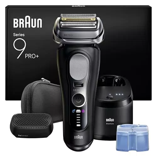 Braun Series 9 PRO+ Afeitadora Eléctrica Hombre Wet&Dry con Tecnología 5+1 9690CCE