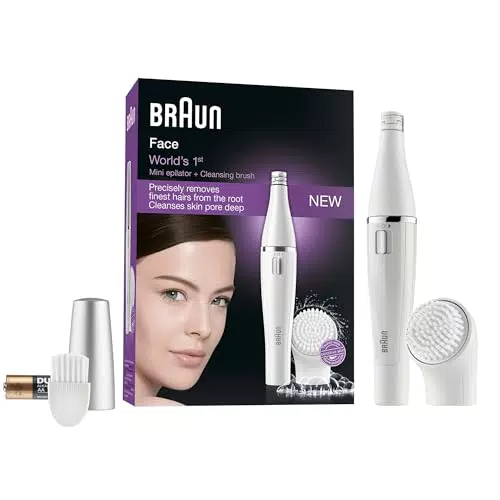 Braun FaceSpa 810 cepillo facial limpiador y depiladora para rostro