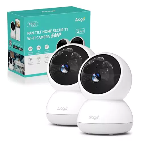 Cámara IP WiFi Interior 3K con Visión Nocturna y Detección Humanoide Alexa