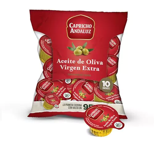 Capricho Andaluz Aceite de Oliva Virgen Extra Monodosis Práctico y Ideal