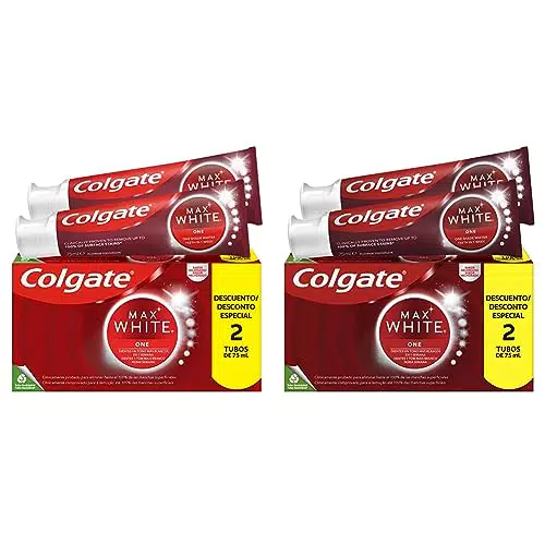 Colgate Max White One Pasta de Dientes - Blanqueamiento Dental Efectivo