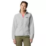 Columbia Chaqueta polar con cremallera Benton Springs para mujer