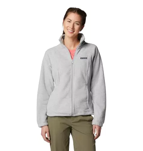 Columbia Mujer Chaqueta polar con cremallera, Benton Springs