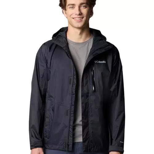 Columbia Chaqueta impermeable Pouring Adventure 3 para hombre