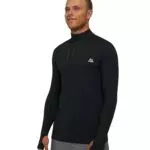 DANISH ENDURANCE Camiseta Deportiva de Manga Larga para Hombre Transpirable y Elástica
