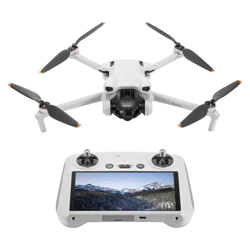 DJI Mini 3 – Dron ligero y plegable con cámara 4K HDR y mando a distancia