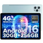 DOOGEE Tab G6 - Tableta Android 11 con 30GB RAM, 256GB ROM, 8000mAh, 4G LTE