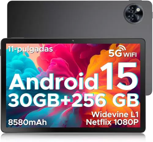 DOOGEE U11 Pro Tablet Android 11" Octa-Core, 30GB/256GB, Batería 8580mAh