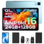 DOOGEE U12 VIP Tablet Android 12 24GB RAM 128GB Gemini AI con Teclado y Lápiz